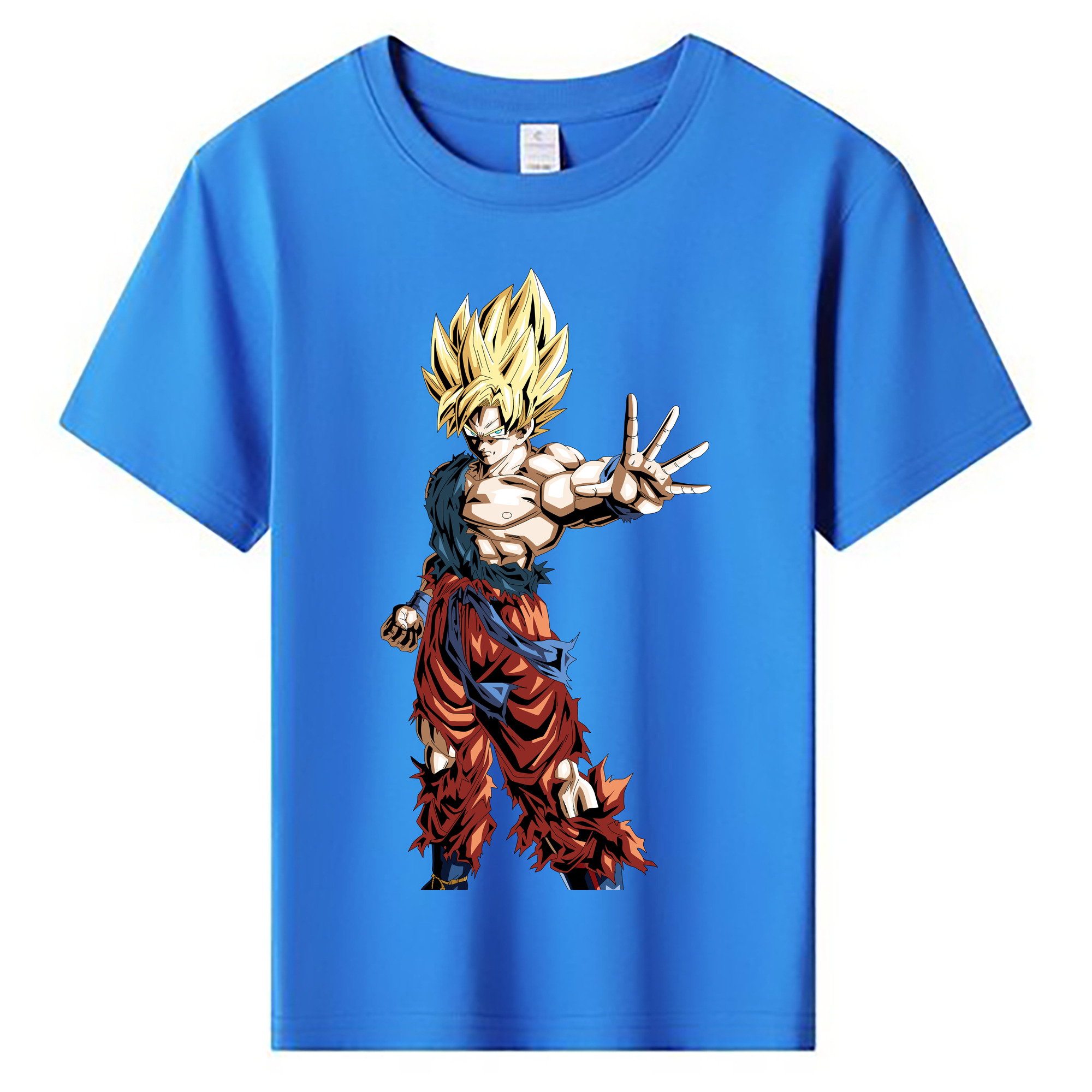 （画像用） ドラゴンボール 孫悟空（そん ごくう）Son Goku カカロット DRAGON BALL Kakarotto 綿100％キッズTシャツ（フロントプリント）